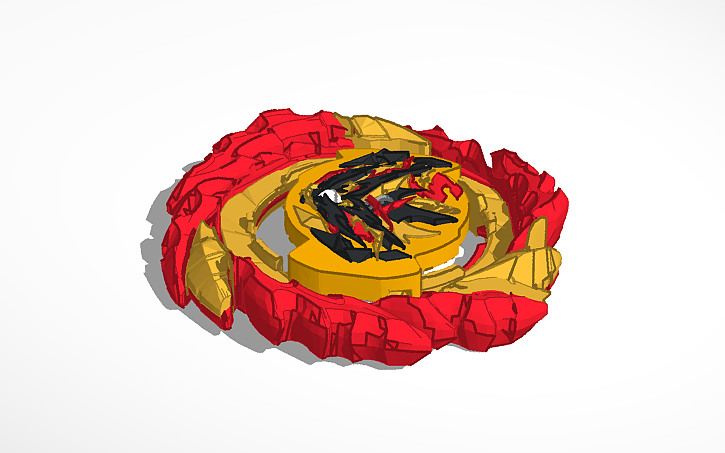 3D design Costum DB beyblade: Heck Cronus/help me create the beyblade ...