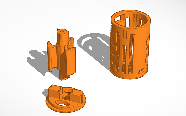 3D design DC MOTOR for 12mm magnet and 30 AWG wire | Tinkercad