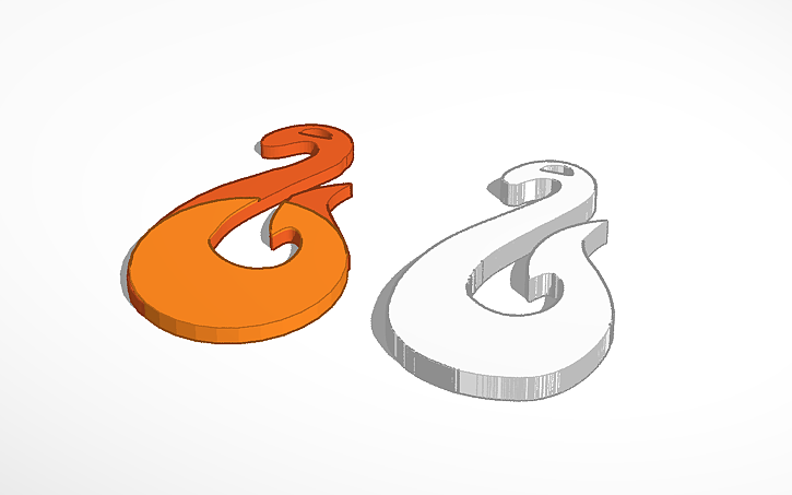 3D design Maori Necklace Tinker Cad vs 3D scanned | Tinkercad