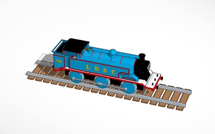 3D design LB&SCR E2 #110 - Tinkercad