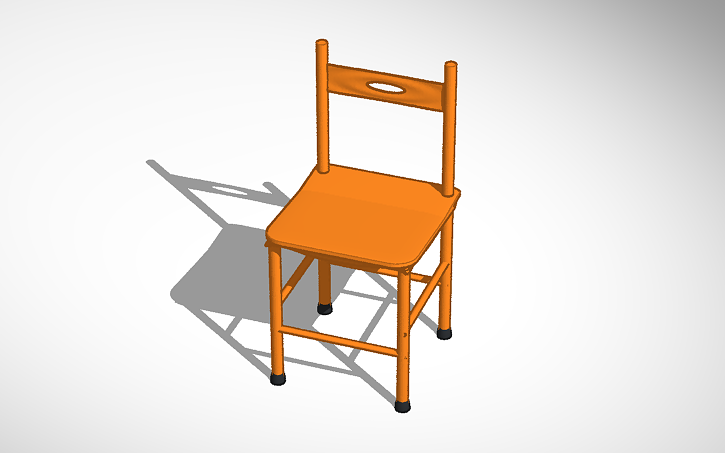 3D design Chair - Tinkercad