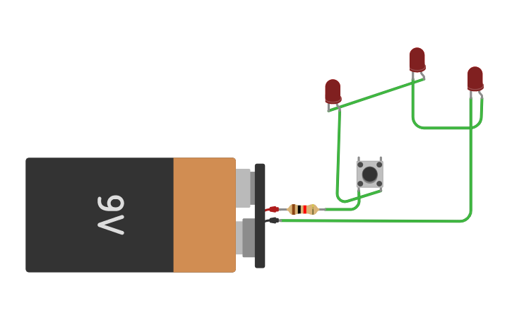 Circuit design Conexión en serie de LEDs con una batería Herrera ...