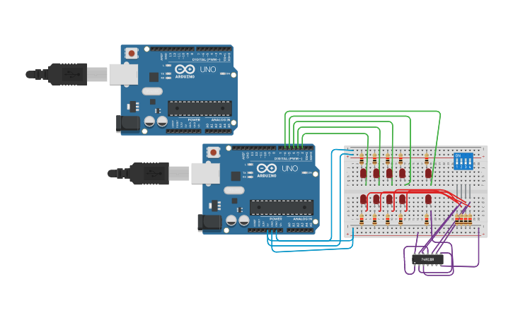 Arduino Exercice Circuit design Arduino exercise 5 (Sebastian and Thatcher - Tinkercad