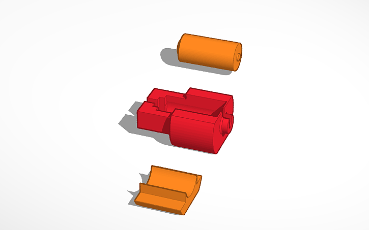 3D design Arnold 816 coreless motor mount - Tinkercad