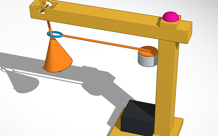 Automated Bell Ringer 3D design Automatic Bell Ringer - Tinkercad