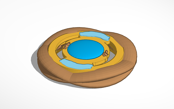 3D design Beyblade Burst / B Daman Thunder Leo.10.αn - Tinkercad