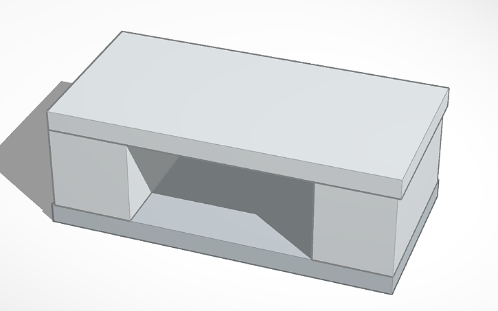 3D design Monubench | Tinkercad