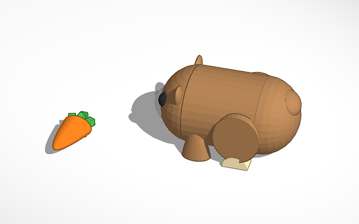 3D design Guinea Pig | Tinkercad