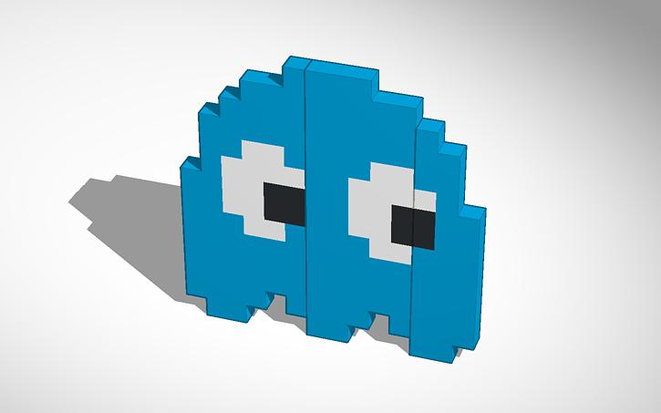 3D design Inky Pixel Art | Tinkercad