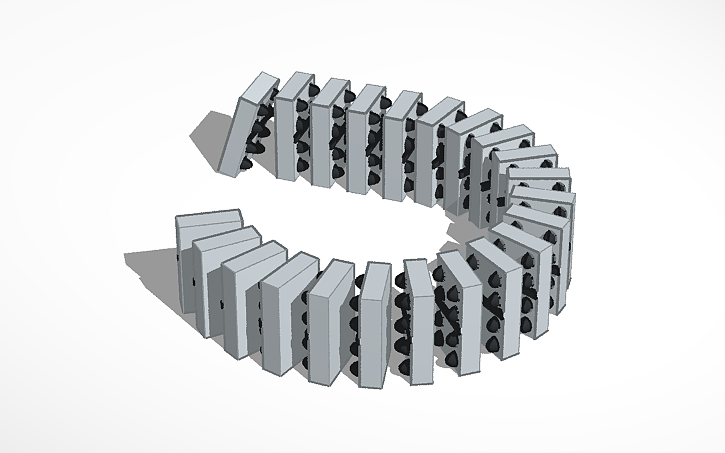 3d Design Domino Tinkercad