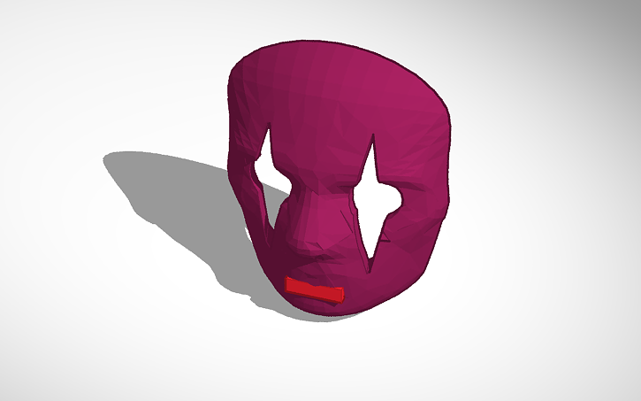 3D design Stare Mask | Tinkercad