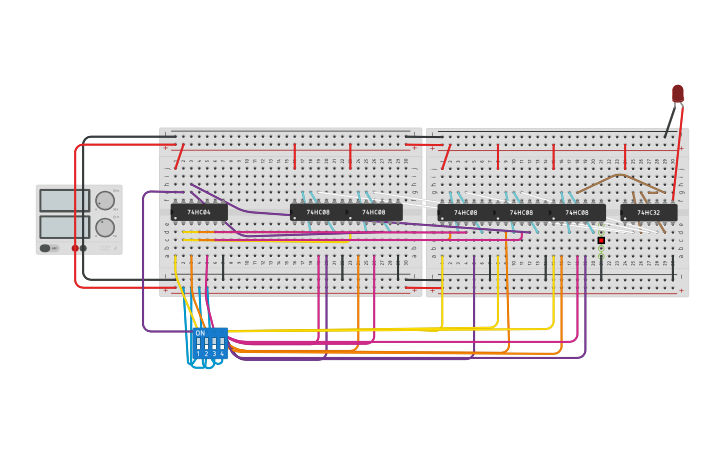 Circuit design LAB 9 - PART 2 | Tinkercad