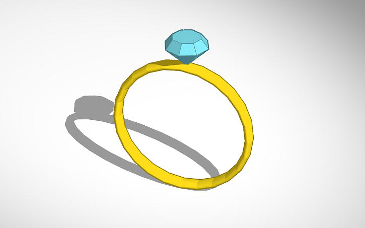 3D design The ring | Tinkercad