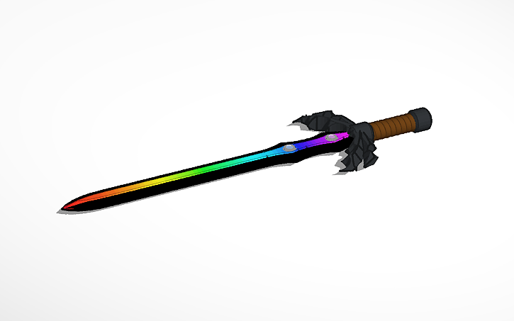 3D design Sword of Light - Tinkercad
