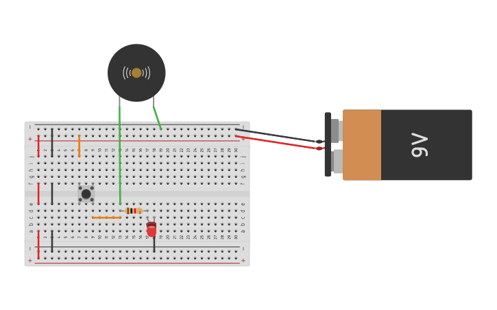 Circuit design EXPERIMENTO 5 | Tinkercad