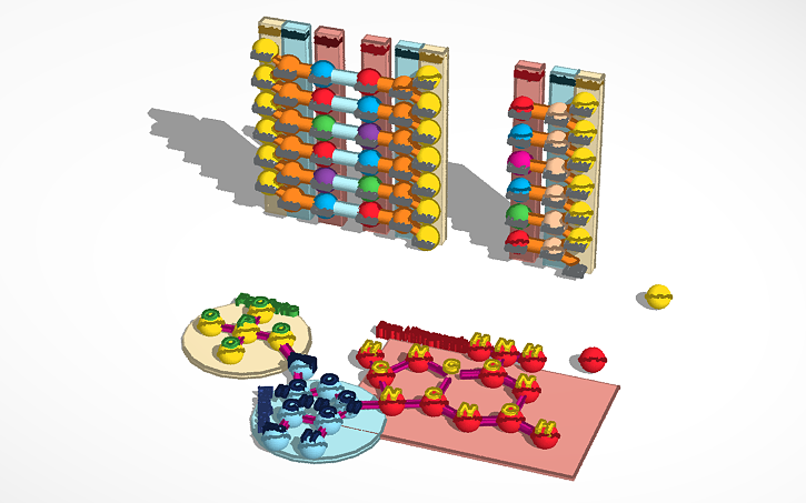 3D design DNA - Tinkercad