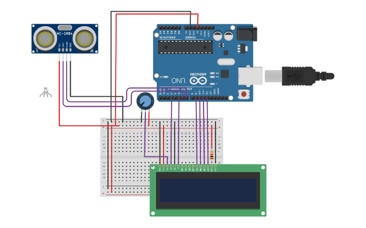 Circuit design Obstacle detection and Distance Measurement Using ...