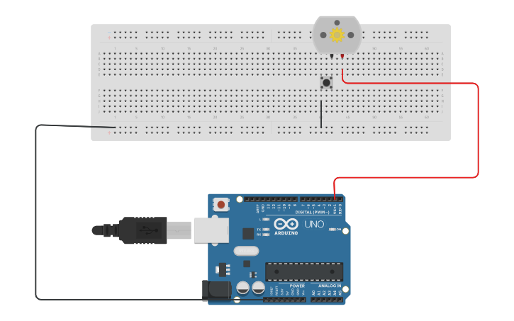 Circuit design Arduino movimiento motor Elias Rauda | Tinkercad