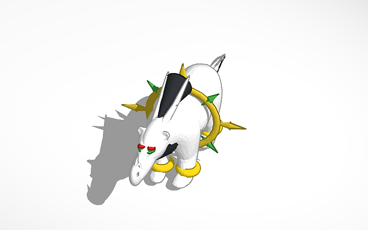 3D design Arceus 0 budget (Pokémon) | Tinkercad