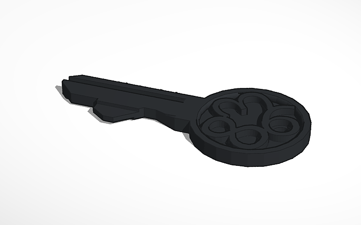 3D design Project 863 key - Tinkercad