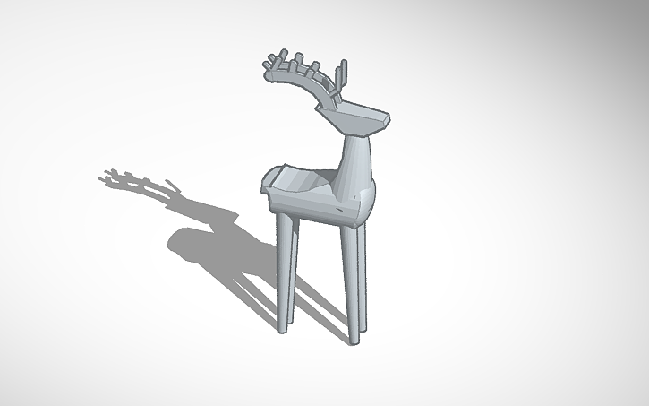 3D design Deer - Final Design | Tinkercad