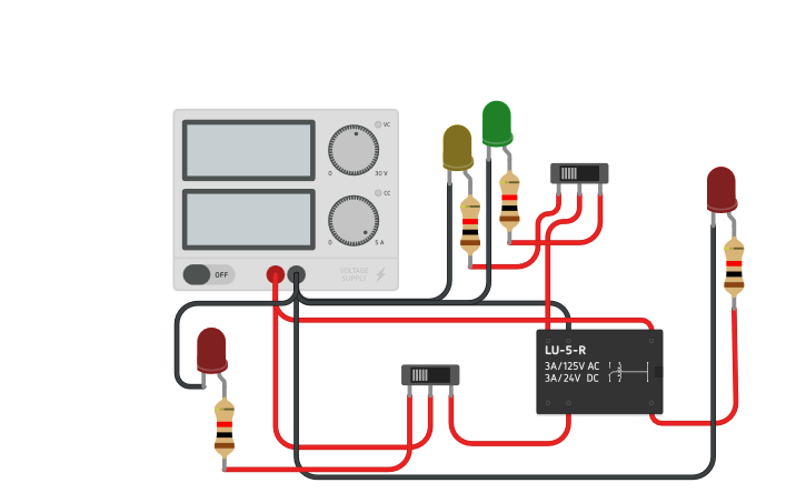 Relay Lu 5 R Tinkercad