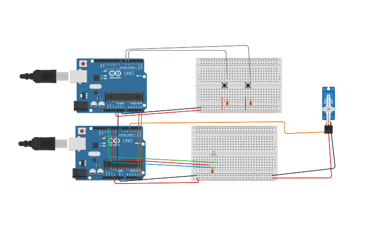 Circuit design assignment 10 level 4 - Tinkercad