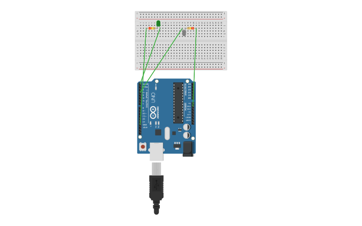 Circuit design Tinkercad-Arduino-dualLED | Tinkercad