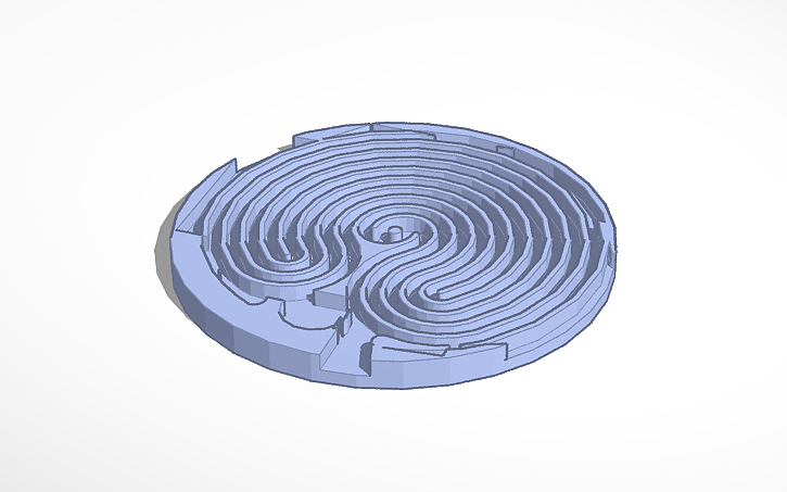 3D design Maze | Tinkercad