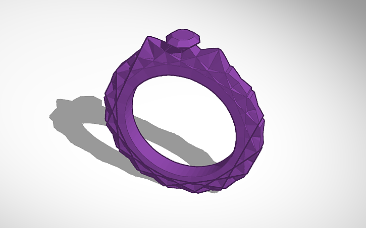 3D design Ring - Tinkercad