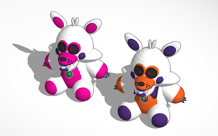 nightmare lolbit plush