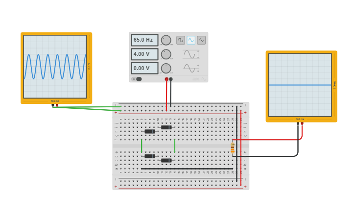 Circuit design Rectificador de onda completa - Nelson Alvarez - Tinkercad