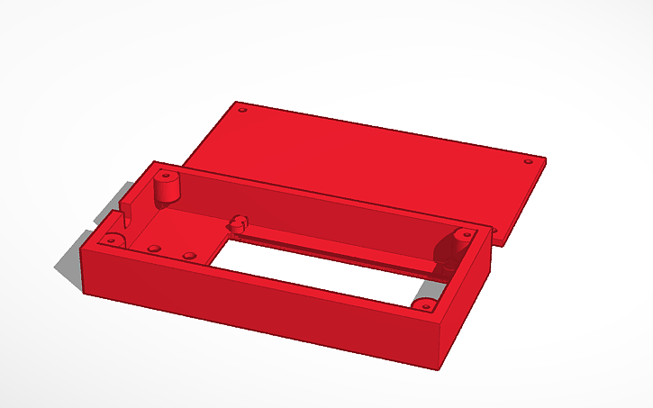 3D design 2004 LCD Case Solidoodle Monitor | Tinkercad