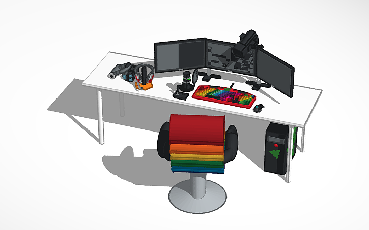 3D design 김명빈 pc방 - Tinkercad