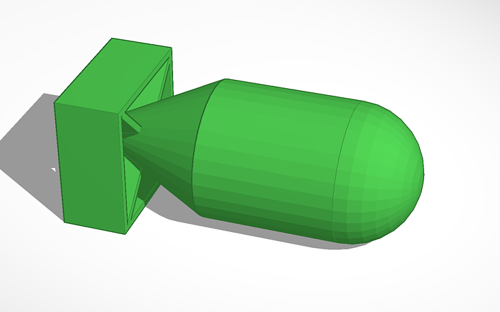 3D design Nuke - Tinkercad