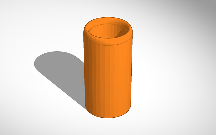 3D design Pencil Holder - Tinkercad