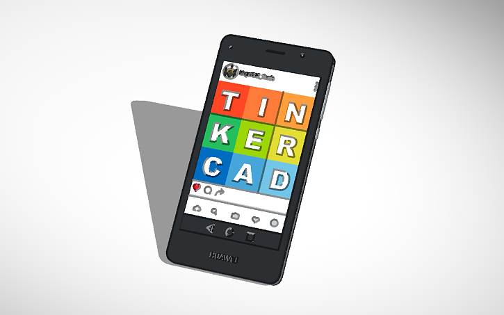 3D design iphone - Tinkercad
