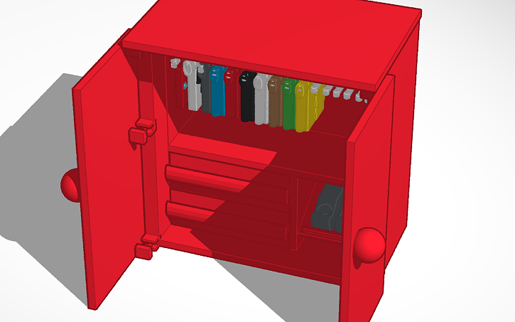 3D design Closet - Master Project - Tinkercad