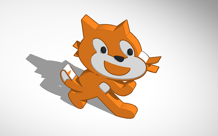 3D design Scratch Cat - Offical by ScratchTeam - Tinkercad