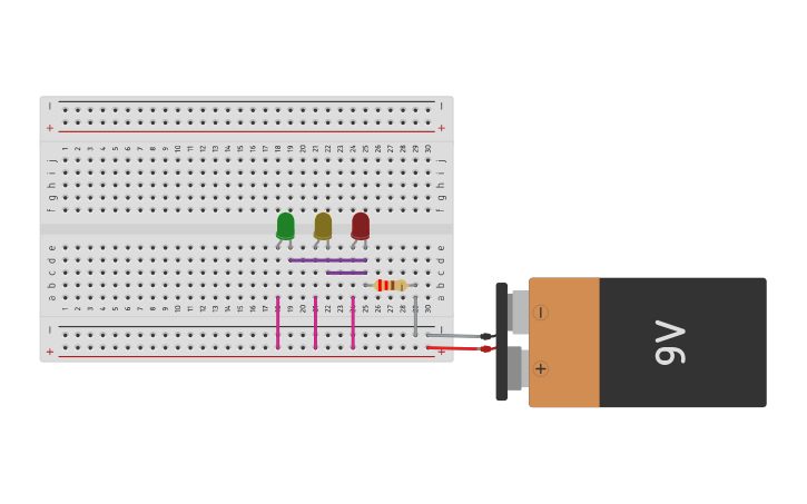 Circuit design PARALLEL CIRCUIT - Tinkercad