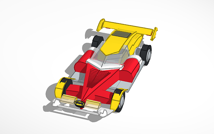 3D design Copy of Batmobile | Tinkercad