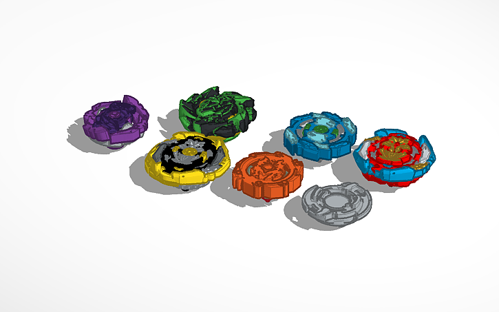 3d Design Copy Of Beyblade Burst Random Booster Vol 22 Tinkercad