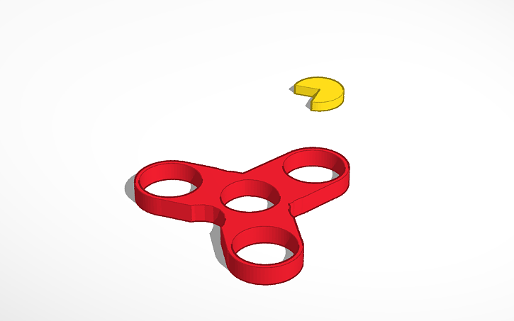 3D design Spinner & Pac-Man | Tinkercad