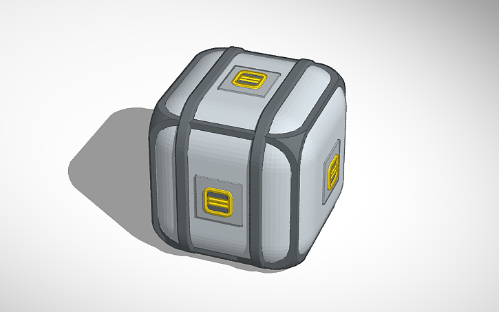 3D design Space Engineers Large Grid Large Cargo Container | Tinkercad