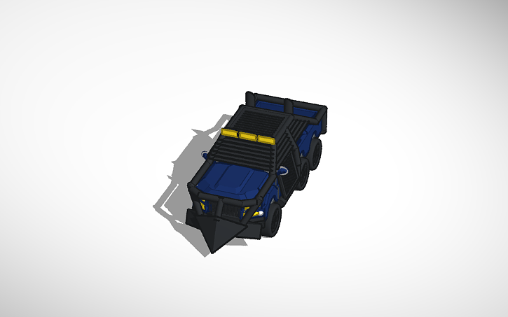 3D design Apocalypse Truck - Tinkercad