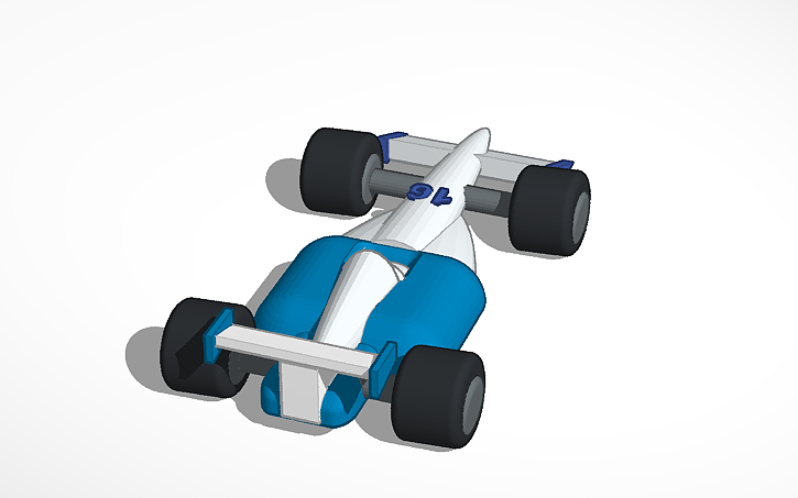 3D design racing car - Tinkercad