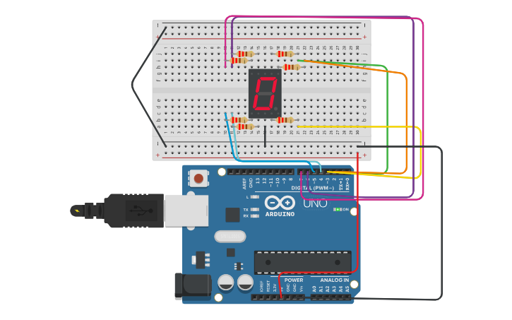 Circuit design Practica_9 - Tinkercad