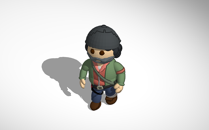 3D design Deacon st. john militia | Tinkercad