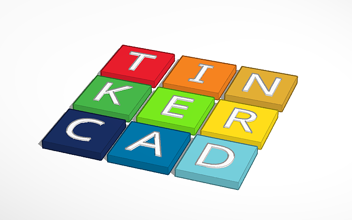 3D design Tinkercad Logo - Tinkercad