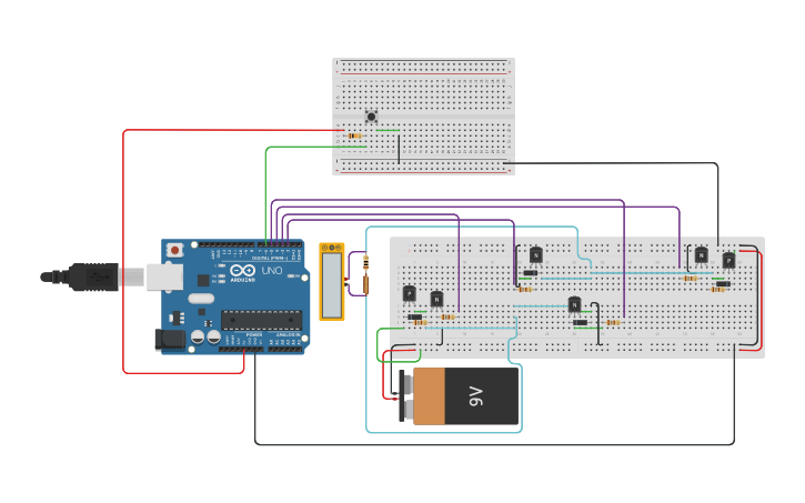 Circuit design H bridge | Tinkercad